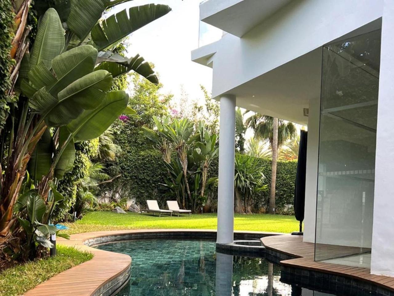 Villa De Luxe Avec Piscine Privee Au Coeur De Casablanca, Maroc Exterior foto